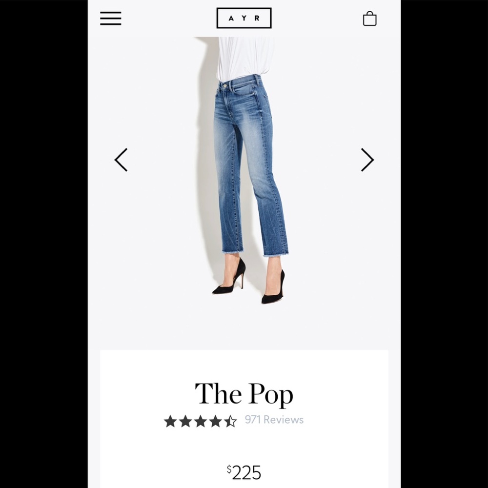 AYR  The Pop jeans